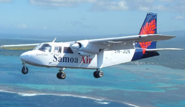 Samoa Air billetes peso asientos XL